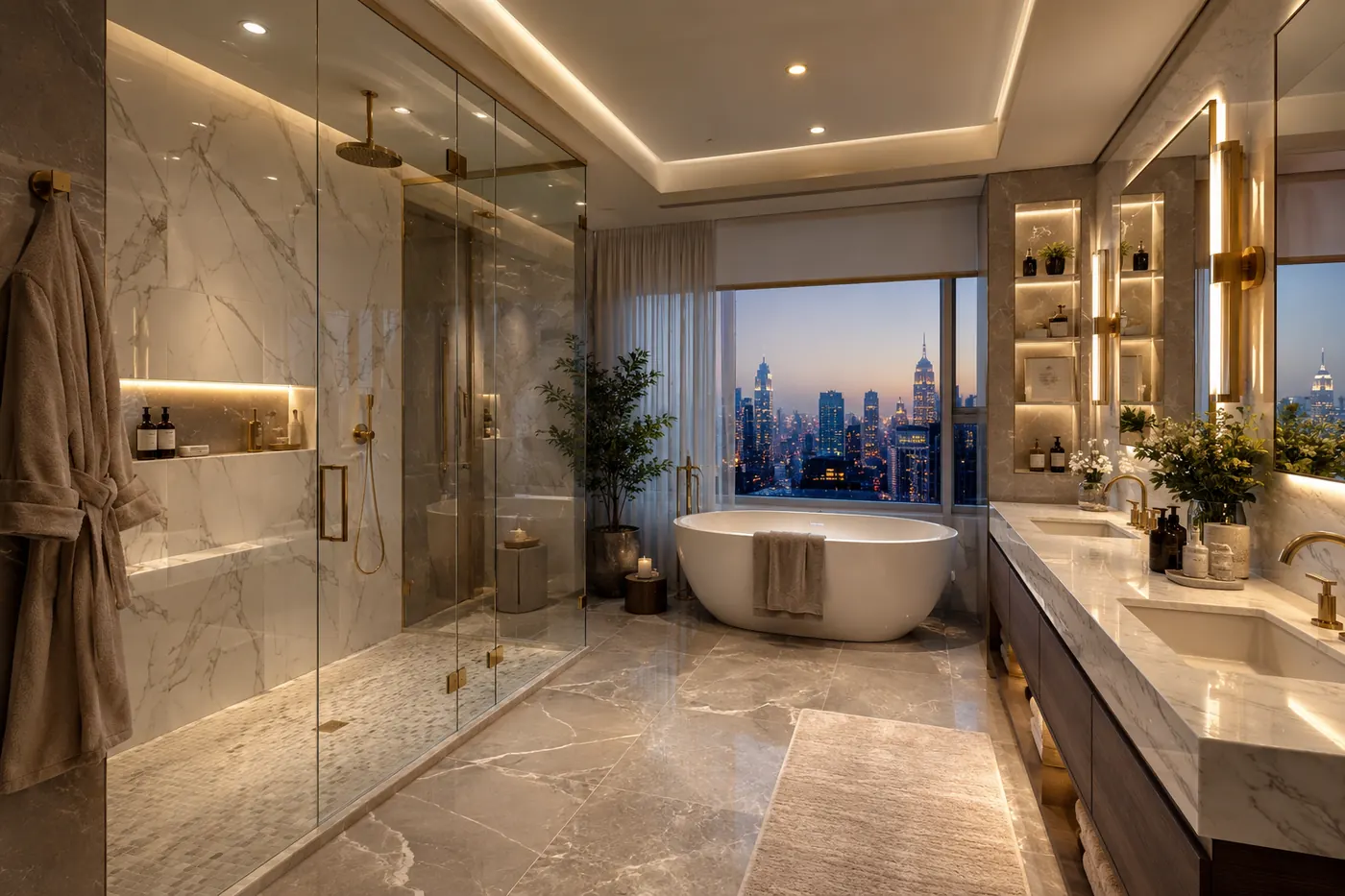 Bathroom renovation project