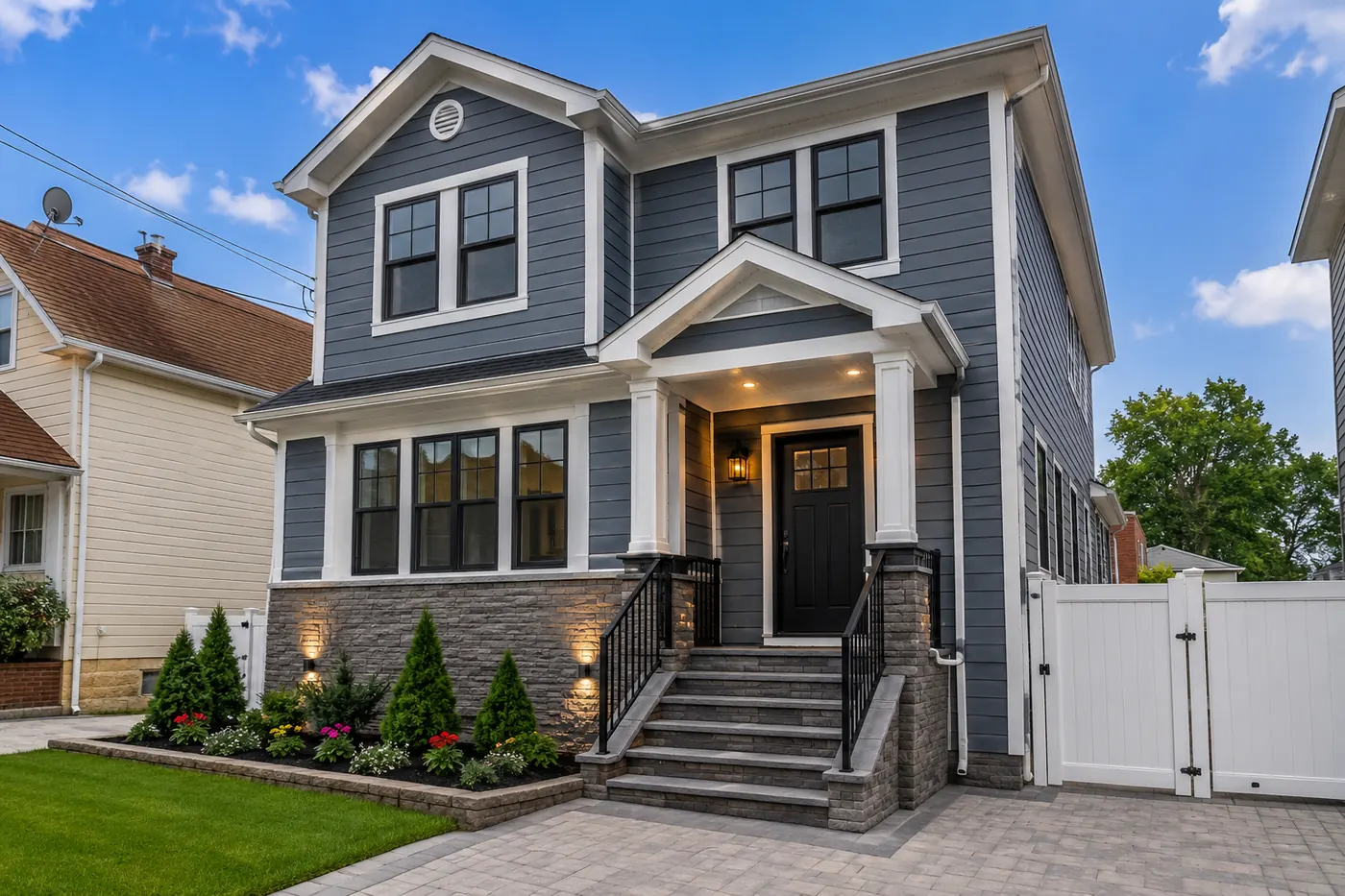 Exterior renovation project
